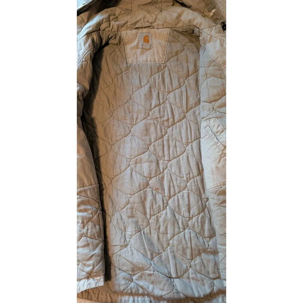 Carhartt Jacket Youth Size L(12-14) Quilt Lined Camo